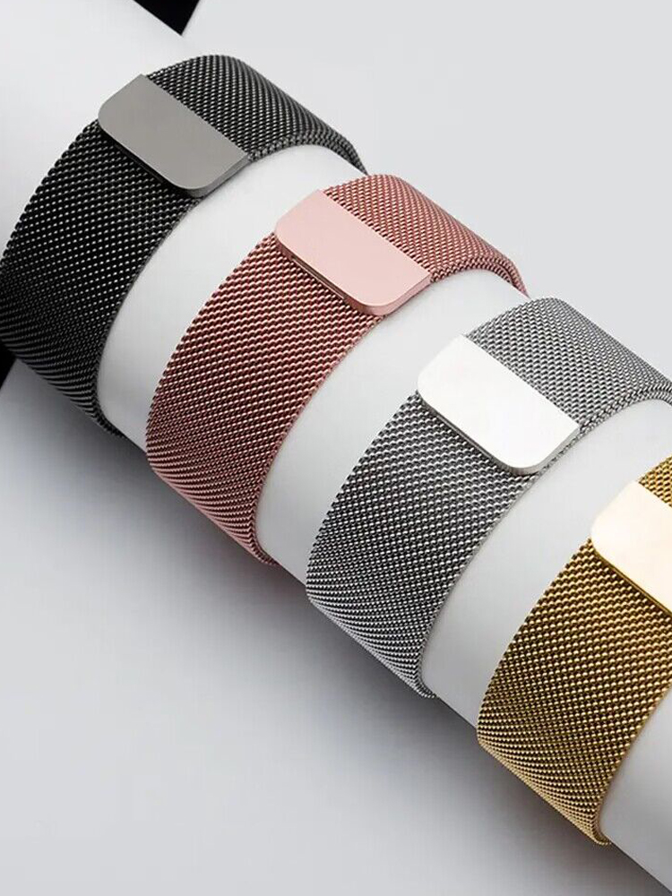 Milanese Loop Magnetic - Apple Watch用マグネットループストラップ バンド 46mm 44mm 40mm