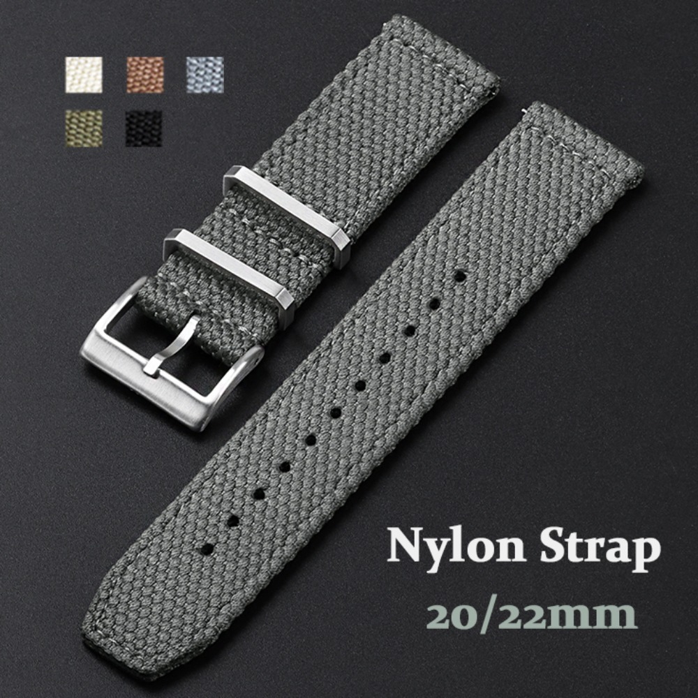 Nato Strap Nylon - 高品質ナイロン時計ストラップ 20 ミリメートル 22 ミリメートル Huawei