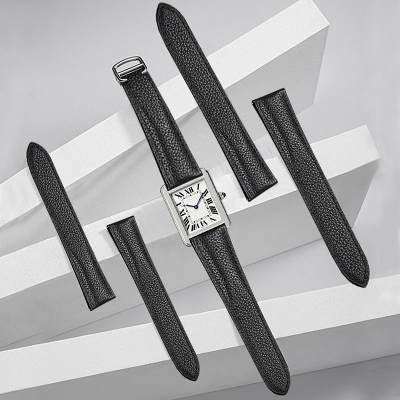 Cartier Watch Tank - カルティエ タンク ソロ ロンド デ時計バンド時計ストラップ アクセサリー男性女性