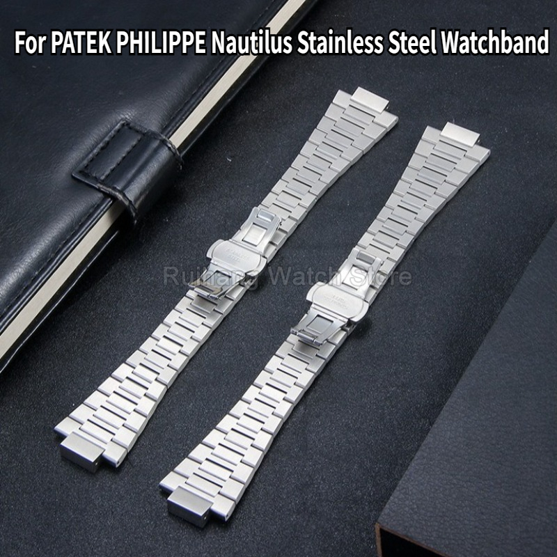 Patek Philippe Watch Aquanaut - 高強度ステンレス鋼時計ストラップ 13 × 25 ミリメートルパテックフィリップノーチラス 5711