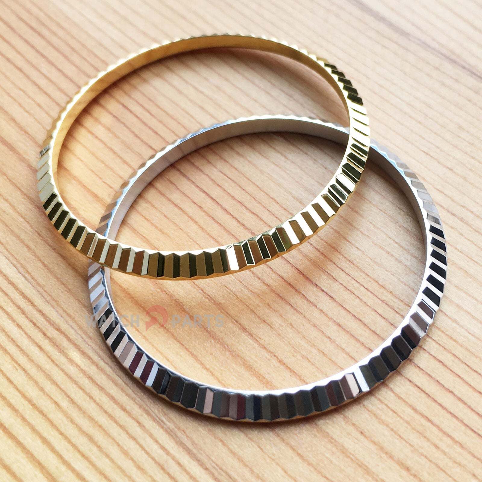 Rolex Watch Datejust - ロレックス用スチール溝付きリングベゼル、日付ジャスト36、16234、16233、時計