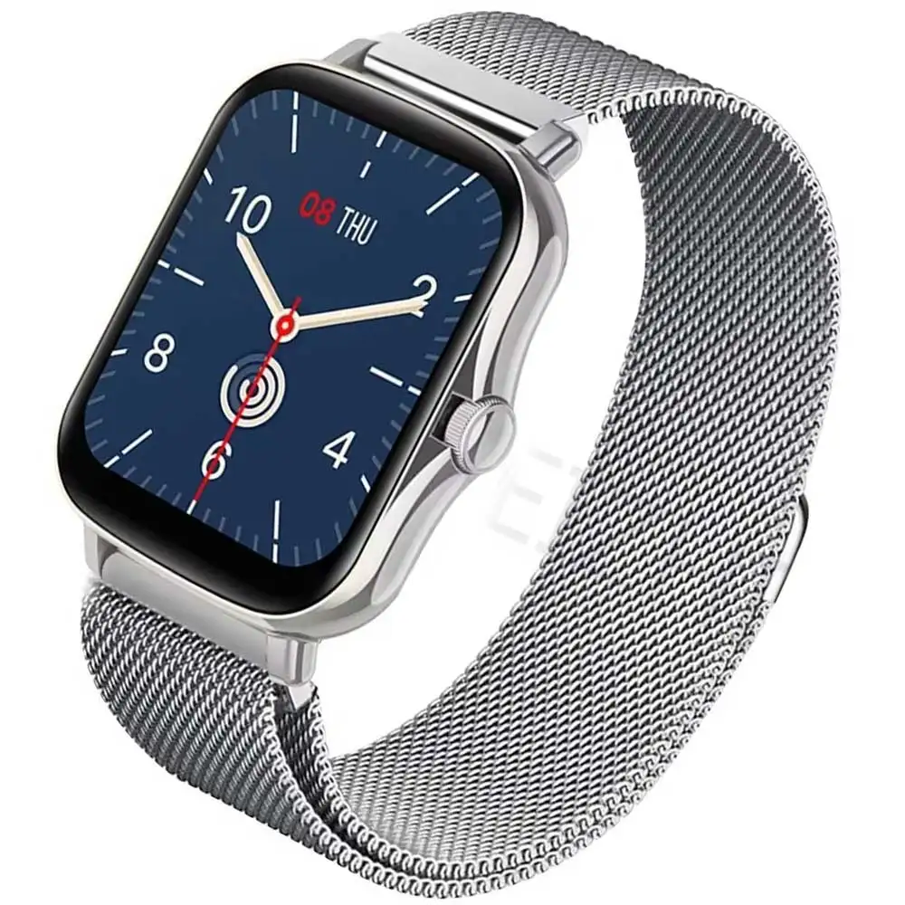 Milanese Loop Magnetic - 20 ミリメートルストラップ Amazfit GTS 4/3/2e/ミニ/ストラトス 3/2