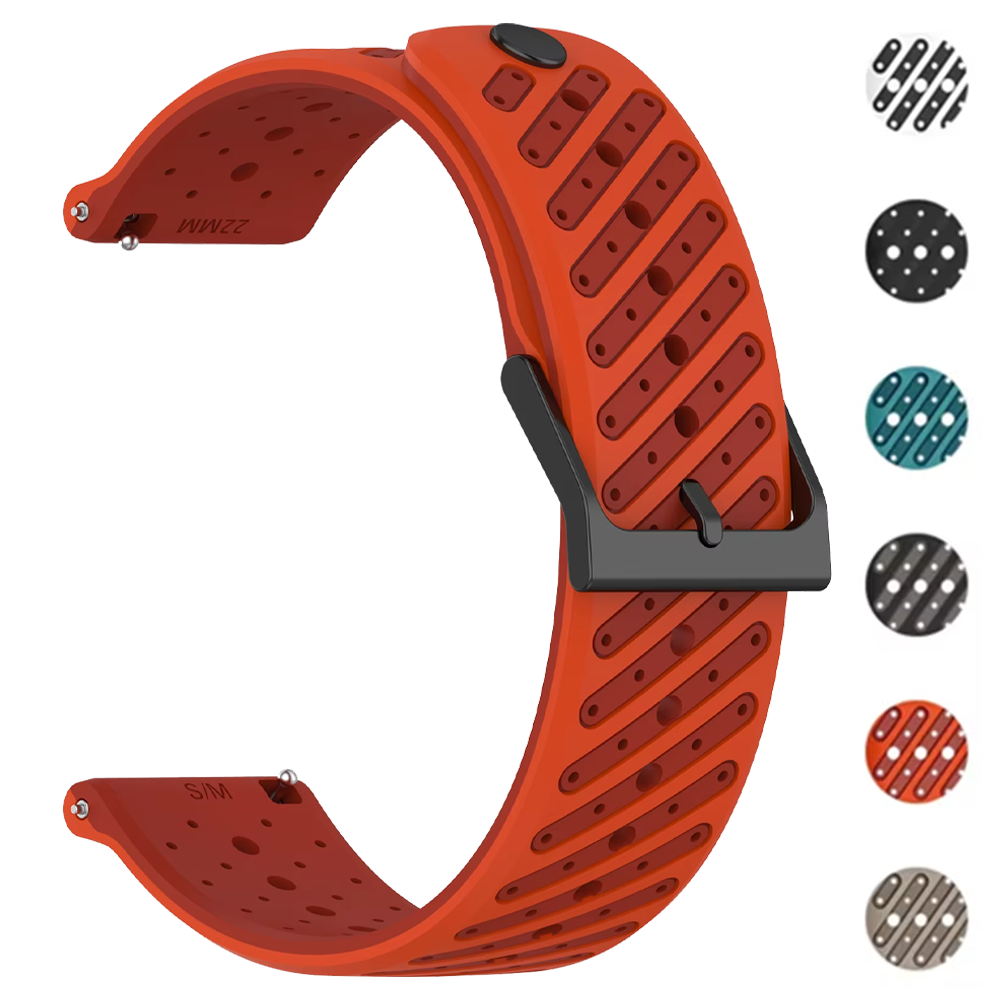 Silicone Watch Band 22Mm - シリコーンスポーツバンドスント RACE 2 S/ラン/オーシャン/垂直交換ストラップスント 5 9