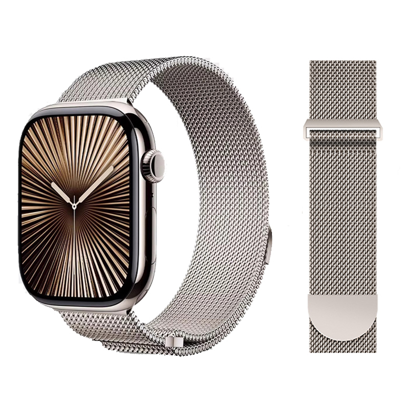 Milanese Loop Magnetic - ミラネーゼループストラップ Apple Watchバンド用 44mm 40mm 45mm