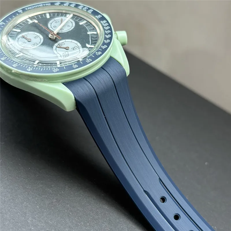 20mm ラバーストラップ オメガ X スウォッチ ムーンス - Omega Watch Speedmaster のレビューと価格