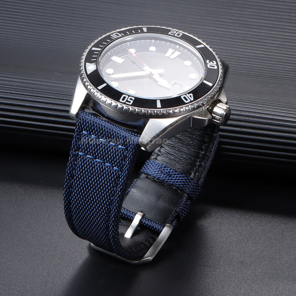 ナイロンキャンバス時計ストラップ IWC パイロット時計バン - Nato Strap Nylon のレビューと価格