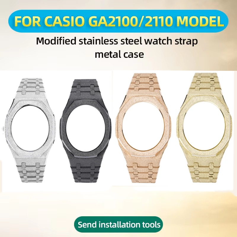 GA-2100 修正されたベゼルキットカシオ G-ショック  - Casio Watch G-Shock Ga-2100 のレビューと価格