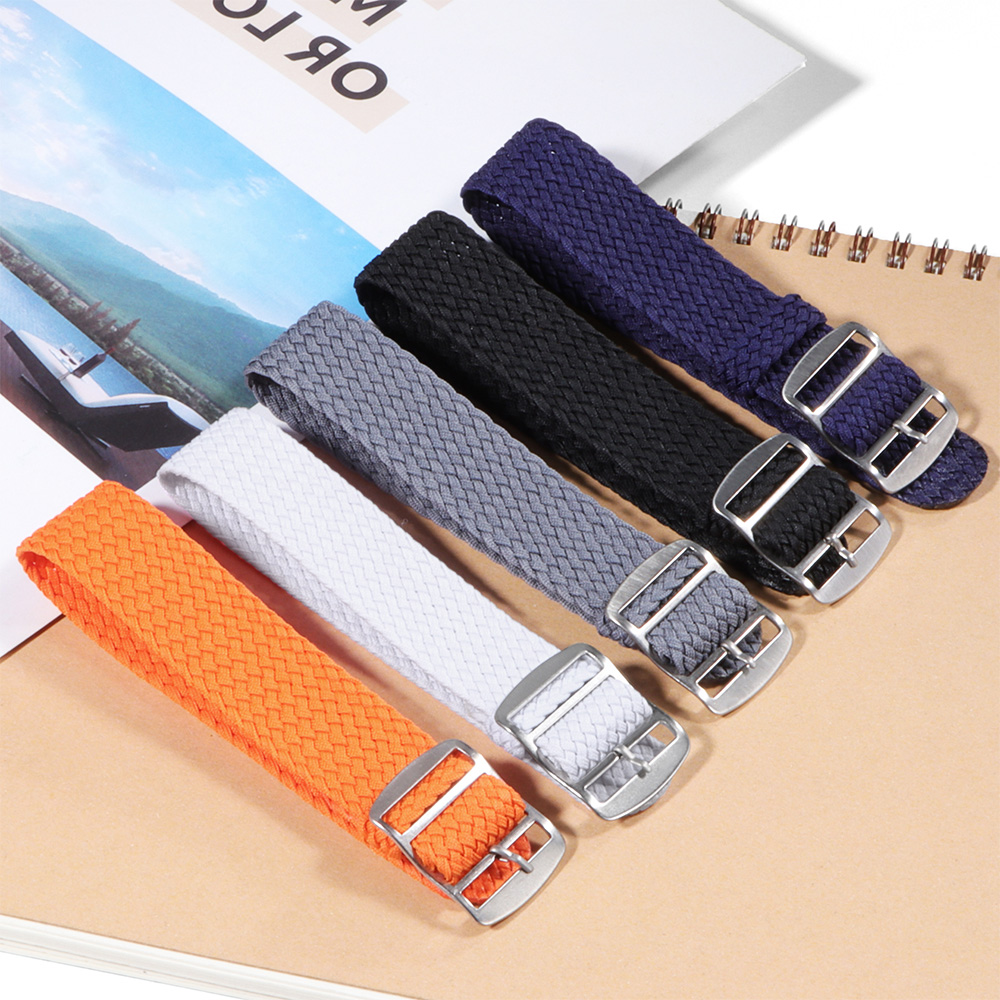 14mm 16mm 18mm 20mm 22mm ナイロン製 - Perlon Strap Woven のレビューと価格