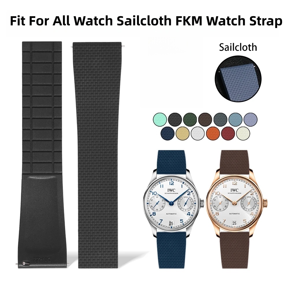 新デザインCTS FKMラバー時計ストラップ 20mm FK - Suede Strap Watch のレビューと価格
