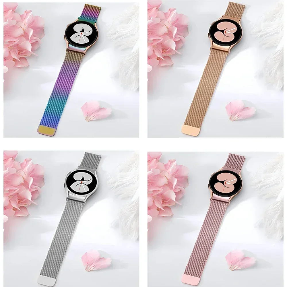 サムスンギャラクシーウォッチ用ミラネーゼループバンド、クラシ - Milanese Loop Magnetic のレビューと価格