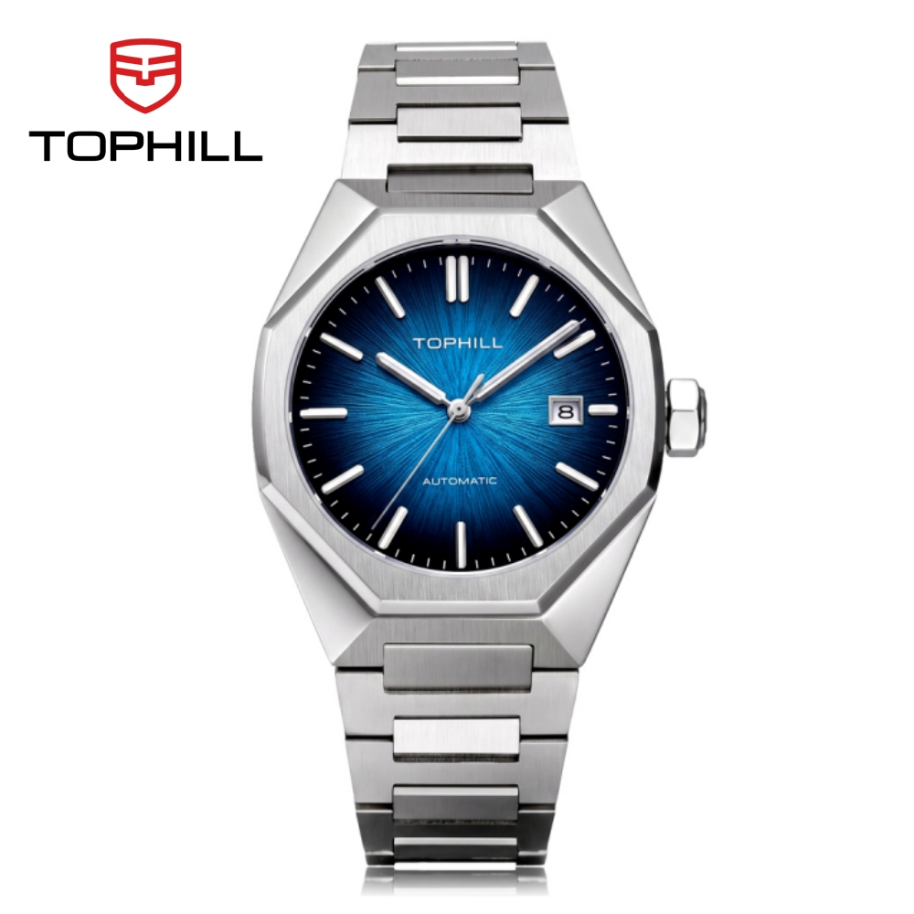 TOPHILL 39 ミリメートルミヨタ 8215 機械式時 - Butterfly Clasp Deployant のレビューと価格