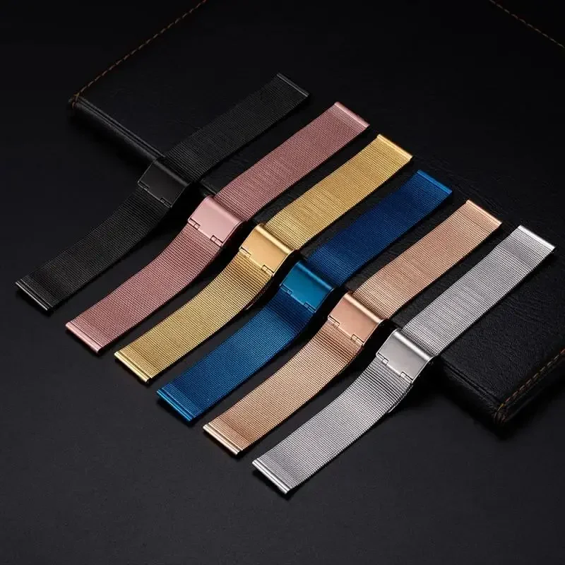 18 ミリメートル磁気ミラネーゼブレスレットストラップ On - Milanese Loop Magnetic のレビューと価格