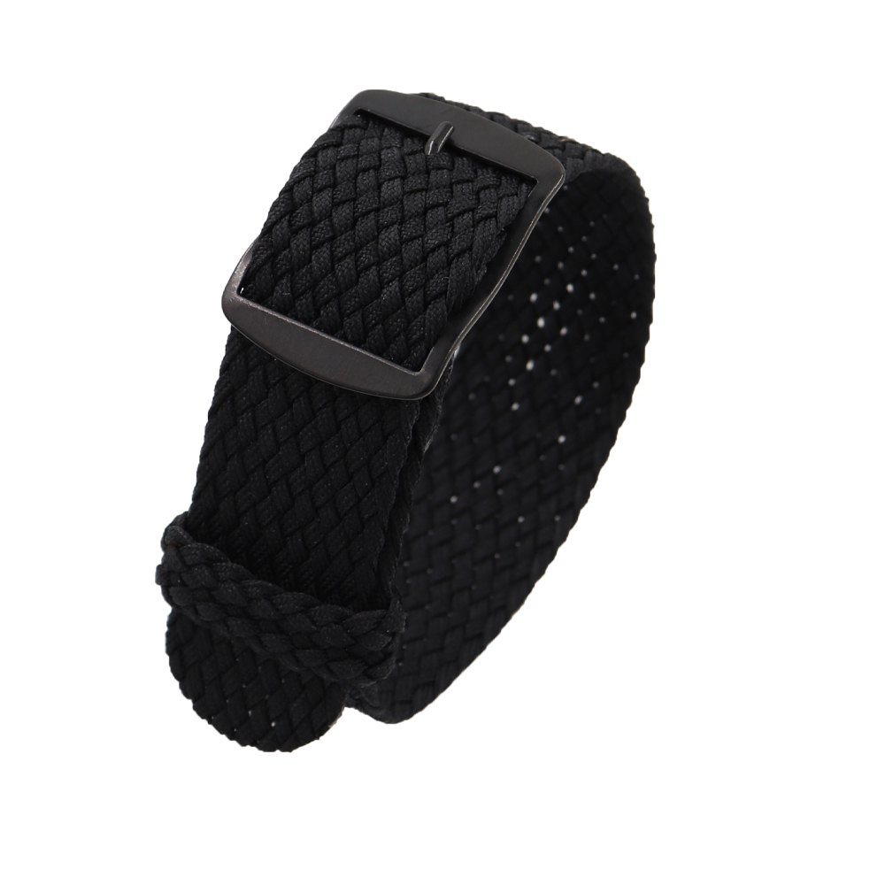 時計バンド18 20 22ミリメートルペルロンナイロン交換ヴ - Perlon Strap Woven のレビューと価格