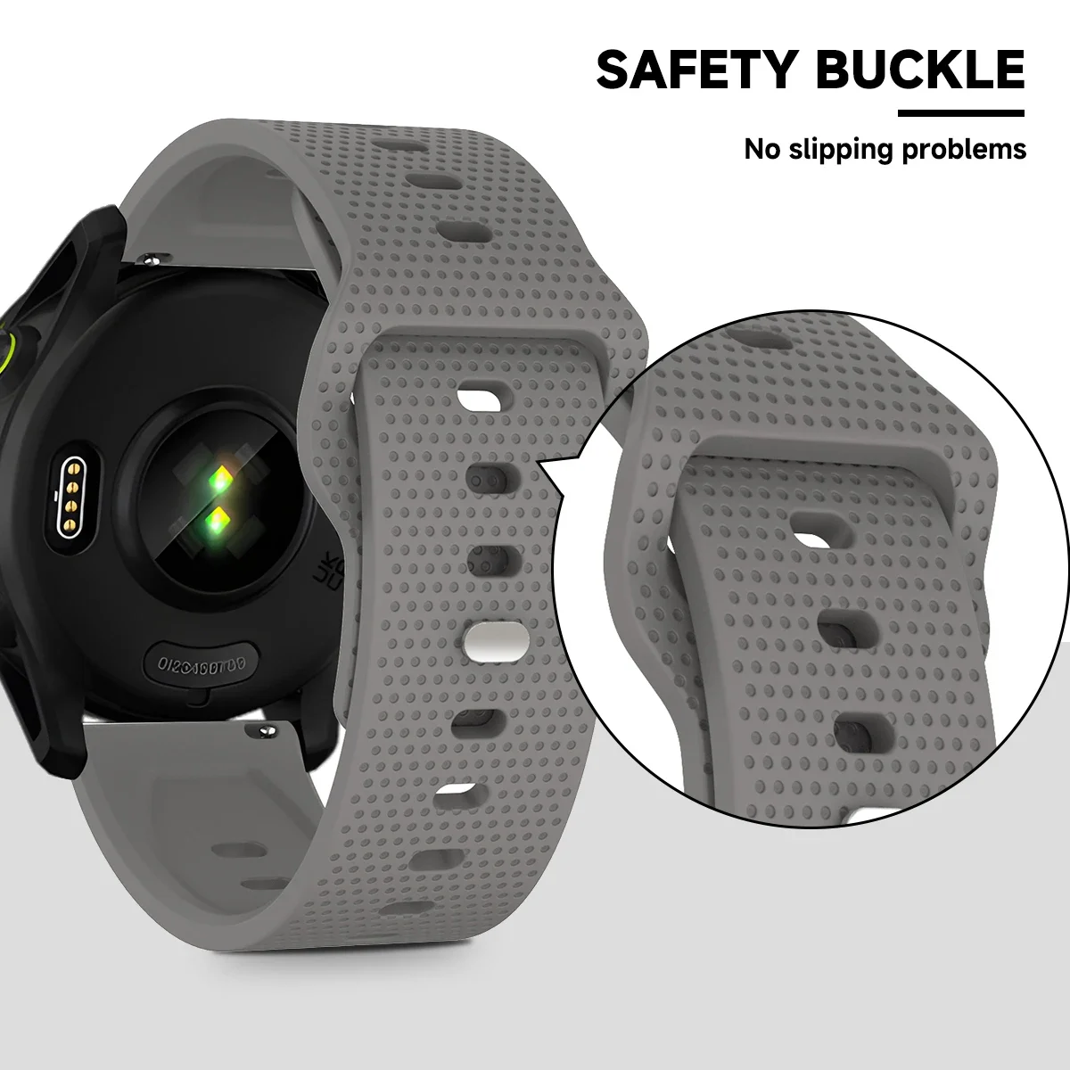 サムスン用シリコンウォッチストラップ,スポーツウォッチバンド - Silicone Watch Band 22Mm のレビューと価格