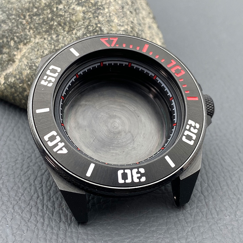 男性用サムライクレープウォッチケース、ブラックモード、自動移 - Seiko Watch 5 Sports のレビューと価格