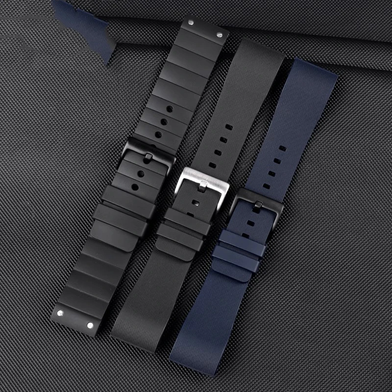 男性と女性のためのゴム製時計バンド,黒いストラップ,シリコン - Cartier Watch Tank のレビューと価格
