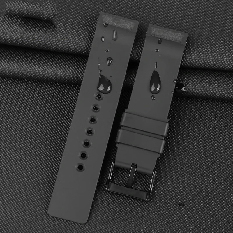 男性と女性のためのゴム製時計バンド,黒いストラップ,シリコン - Cartier Watch Tank のレビューと価格