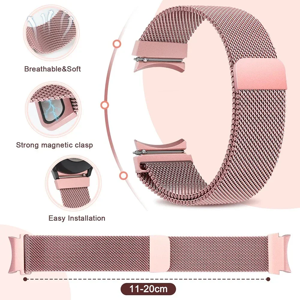 公式ギャップなしインターフェースストラップサムスンギャラクシ - Milanese Loop Magnetic のレビューと価格