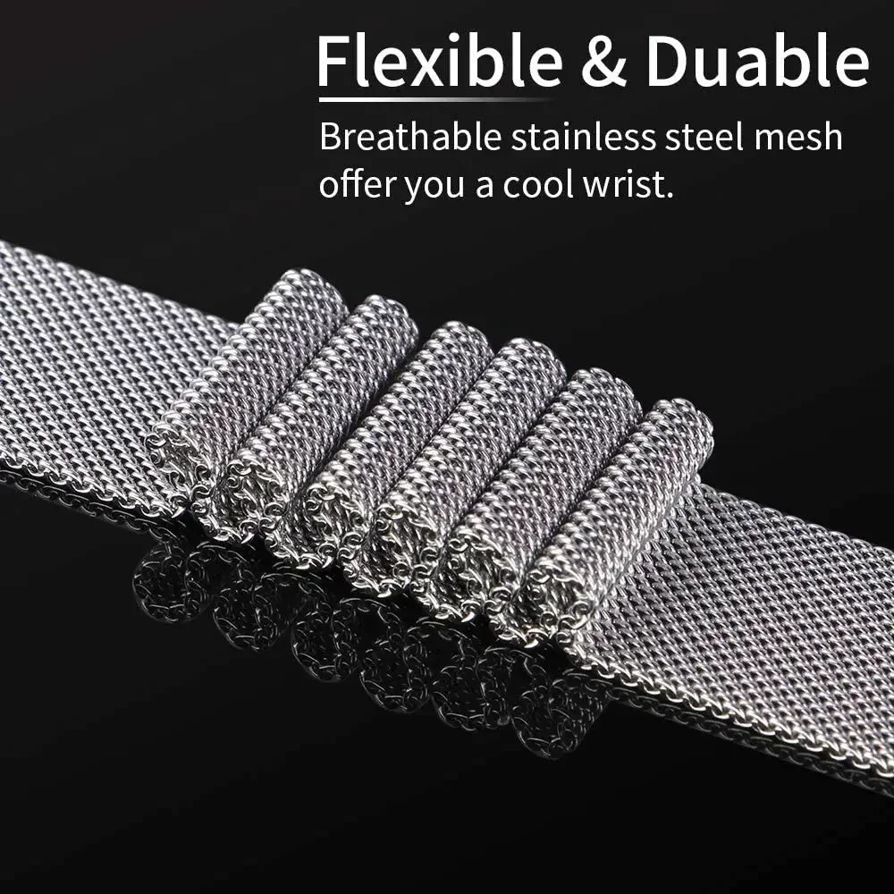 公式ギャップなしインターフェースストラップサムスンギャラクシ - Milanese Loop Magnetic のレビューと価格
