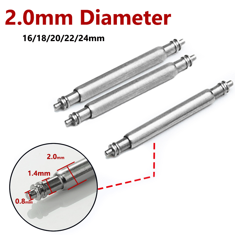 2.0 ミリメートル直径時計バンドスプリングバーピン部分ステ - Spring Bar Tool Set のレビューと価格